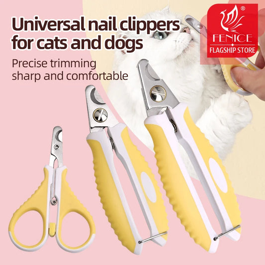 Pet Nail Clipper Scissors Pet Dog Cat Nail Toe Claw Clippers Scissors Trimmer Grooming Tools for Animals Pet Supplies