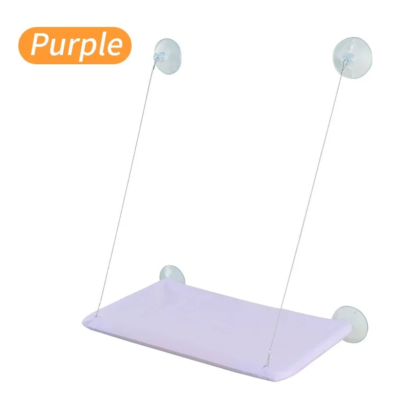 Cat Hammock Beds With Mat Cat Bed Hanging Window Shelf Seat For Cats Comfortable Pet Nest Pet Accessories Bed for Cats Supplies