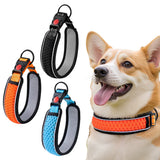 Pet Dog Collar, Adjustable Neck Strap for Walking, Reflective Durable Outdoor Collar for Small Medium Large Dogs, 1PC
