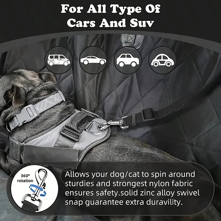 1pc Dog Seat Belt for Vehicle Secure,Pet Car Tether Safety Leash for Dogs In Vehicles,Dog Seatbelt Tether,Dog Car Seat Belt