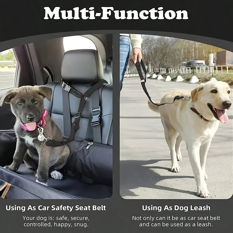 1pc Dog Seat Belt for Vehicle Secure,Pet Car Tether Safety Leash for Dogs In Vehicles,Dog Seatbelt Tether,Dog Car Seat Belt