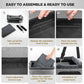Upgrade Dog Booster Seat for Small Dogs Waterproof Leather Pet Car Seat with Metal Frame Portable Travel Carrier Bag
