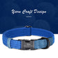 Custom Dog Collar Dog Durable Nylon Dog Collars Free Engraved Pet Name Buckle Necklace Adjustable for Small Medium Large Dogs