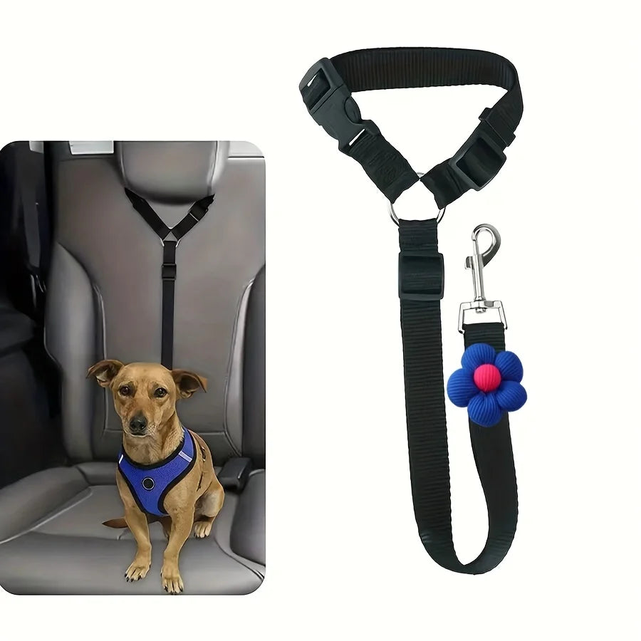 1pc Dog Seat Belt for Vehicle Secure,Pet Car Tether Safety Leash for Dogs In Vehicles,Dog Seatbelt Tether,Dog Car Seat Belt