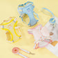 Dog harness with bow, all-season small breed no-pull leash, anti-escape leash for pet walking and gardening
