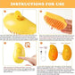 Cat Steam Brush Steamy Dog Brush 3 in 1 Electric Spray Cat Hair Brushes for Massage Pet Grooming Comb Hair Removal Combs