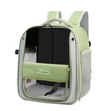 Breathable Portable Cat Carrier Transparent Large-Capacity Waterproof and Wear-Resistant Travel Backpack for Pets Foldable