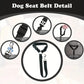 1pc Dog Seat Belt for Vehicle Secure,Pet Car Tether Safety Leash for Dogs In Vehicles,Dog Seatbelt Tether,Dog Car Seat Belt