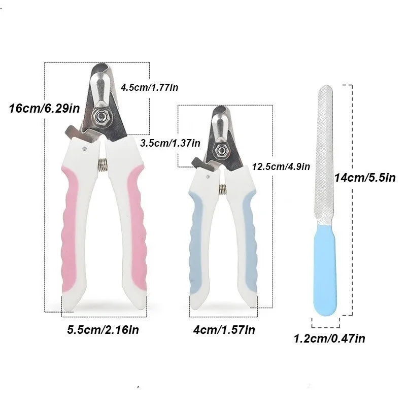 Pet Grooming Tools Nail Clipper Set / Dog Nail Clipper / Cat Nail Clipper / Pemotong Kuku Bulus / Pet Grooming