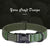 Custom Dog Collar Dog Durable Nylon Dog Collars Free Engraved Pet Name Buckle Necklace Adjustable for Small Medium Large Dogs