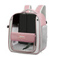 Breathable Portable Cat Carrier Transparent Large-Capacity Waterproof and Wear-Resistant Travel Backpack for Pets Foldable