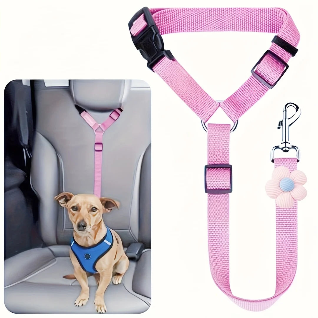 1pc Dog Seat Belt for Vehicle Secure,Pet Car Tether Safety Leash for Dogs In Vehicles,Dog Seatbelt Tether,Dog Car Seat Belt