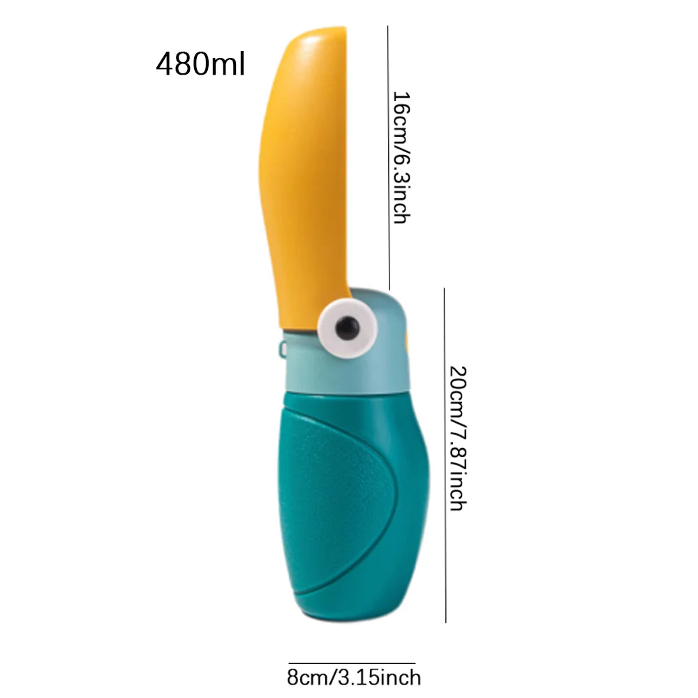 Portable Pet Water Bottle, Leak-Proof Large Capacity Cup for Four Seasons Outdoor Walking Hiking, Pet Water Feeder, 1PC