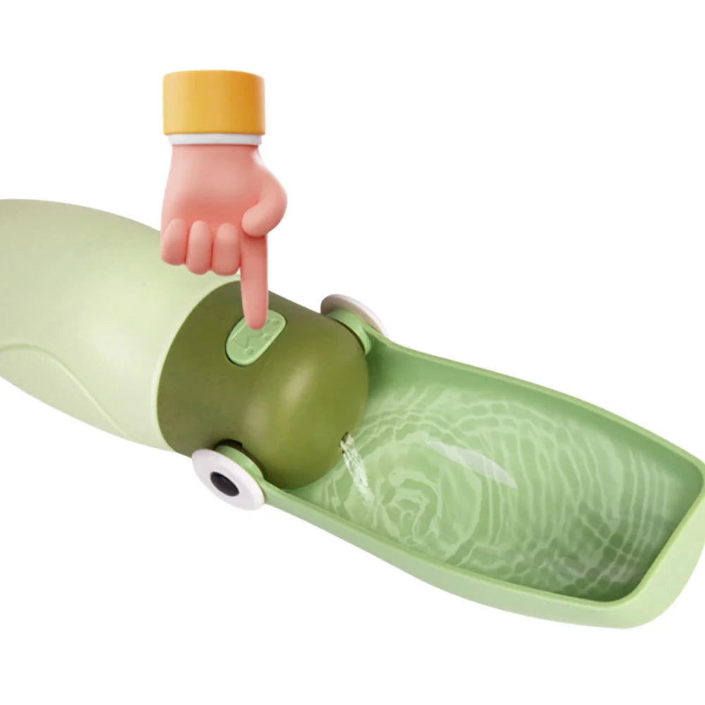 Portable Pet Water Bottle, Leak-Proof Large Capacity Cup for Four Seasons Outdoor Walking Hiking, Pet Water Feeder, 1PC