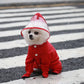 Dog Raincoat  Pet Rain Jacket for Small Medium Large Dogs Full Body Coverage with Hat