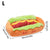 Pet Bed Hot Dog House Lounger Bed Kennel Mat Soft Fiber Pet Dog Puppy Warm Removable Washable Waterlon for Cats