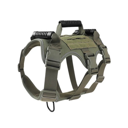 Dogs Harnesses Leads Pet Tactical Harness Dog Shock-absorbing Traction Explosion-proof Harness