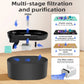 2.2L Cat Water Fountain Smart Pet Drinking Fountain with Filter LED Light Activated Carbon for Cats Dogs