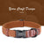 Custom Dog Collar Dog Durable Nylon Dog Collars Free Engraved Pet Name Buckle Necklace Adjustable for Small Medium Large Dogs