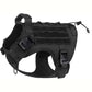 Dog Harness,Tactical Dog Harness with Handle,No-Pull Service Dog Vest with Hook & Loop Panels,Adjustable Dog Vest Harness for Wa
