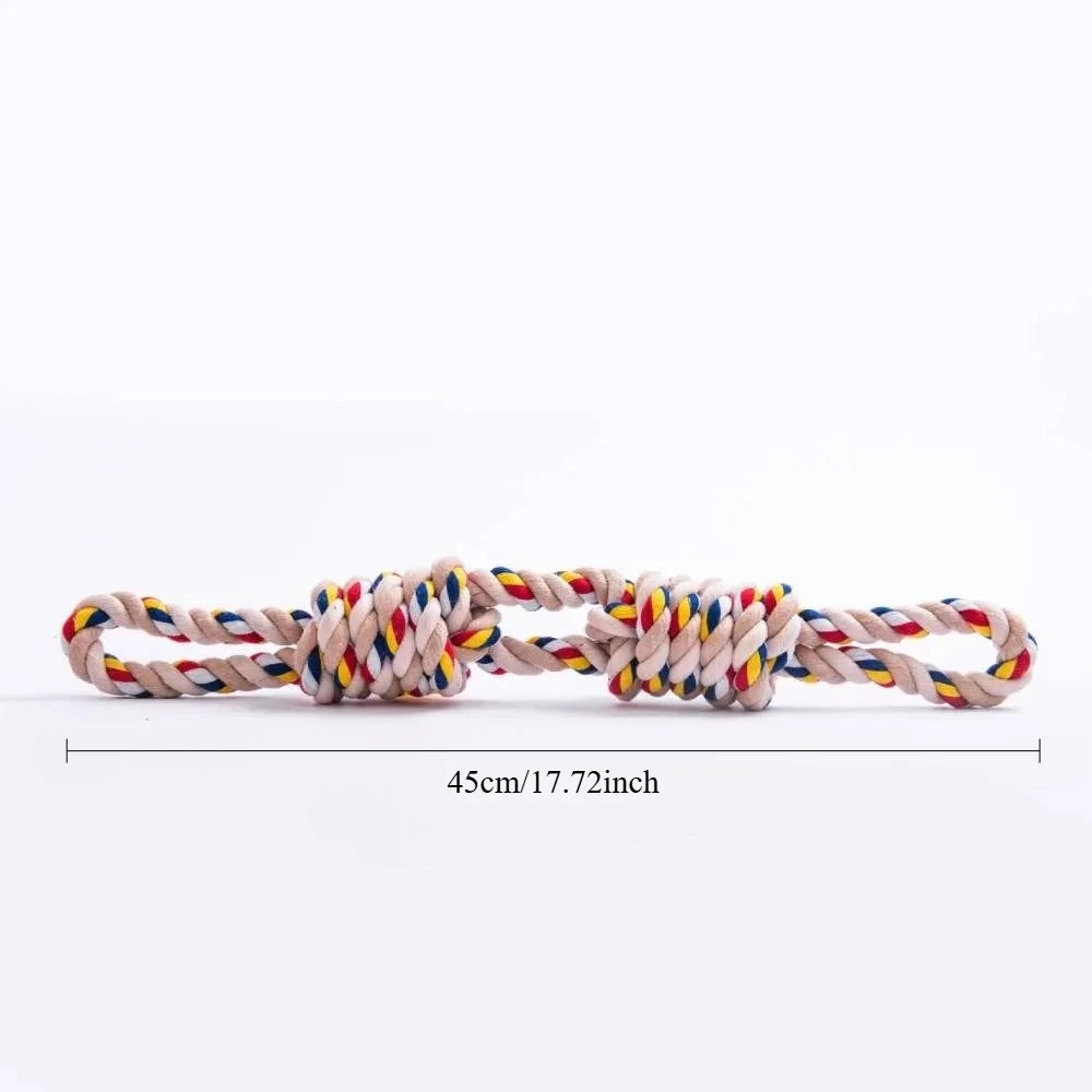 Pet Indestructible Toy For Medium Large Dogs Tough Nature Cotton Rope Puppy Toy Dog Antistress Fidget Toy Dog Toothbrush