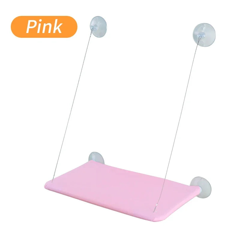 Cat Hammock Beds With Mat Cat Bed Hanging Window Shelf Seat For Cats Comfortable Pet Nest Pet Accessories Bed for Cats Supplies