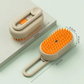Steam Pet Brush 3 In 1 Electric Spray Cat Dog Grooming Brush Massage Hair Remover Detangling Pet Comb