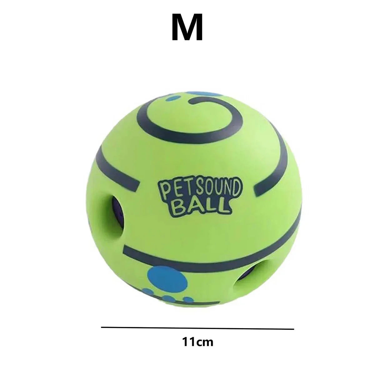 Pet Interactive Giggle Ball Dog IQ Training Ball Toys Fun Giggle Sounds When Rolled Or Shaken Pets For Large Medium Small Dogs