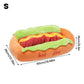 Pet Bed Hot Dog House Lounger Bed Kennel Mat Soft Fiber Pet Dog Puppy Warm Removable Washable Waterlon for Cats