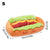 Pet Bed Hot Dog House Lounger Bed Kennel Mat Soft Fiber Pet Dog Puppy Warm Removable Washable Waterlon for Cats
