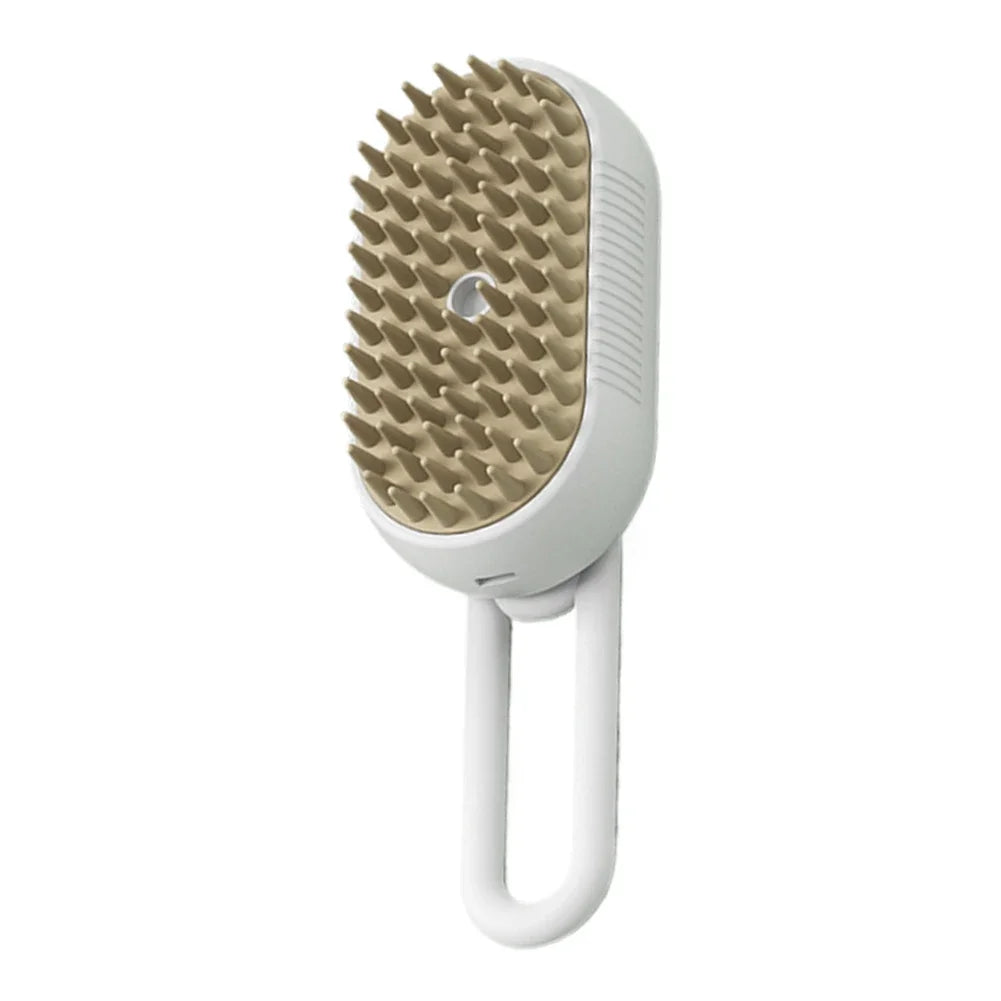 Steam Pet Brush 3 In 1 Electric Spray Cat Dog Grooming Brush Massage Hair Remover Detangling Pet Comb