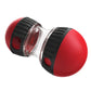 Durable Dog Puzzle Toy Interactive Leaky Treat Dispenser with Elliptical Track Rolling Food Ball Increases Pet Intelligence