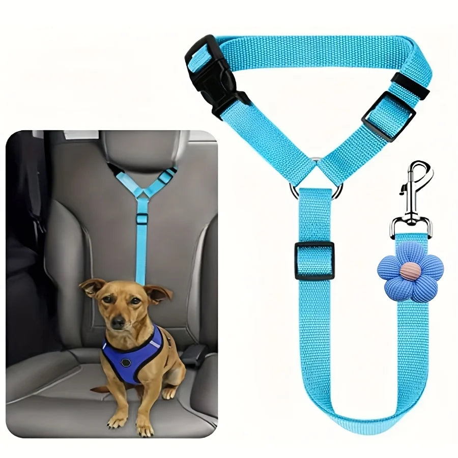 1pc Dog Seat Belt for Vehicle Secure,Pet Car Tether Safety Leash for Dogs In Vehicles,Dog Seatbelt Tether,Dog Car Seat Belt