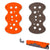 Felt Cat Tunnel Toy – Collapsible Interactive Play Tunnel with Cutout Holes for Cats, Soft Hideaway&Exploration Fun, Easy Clean