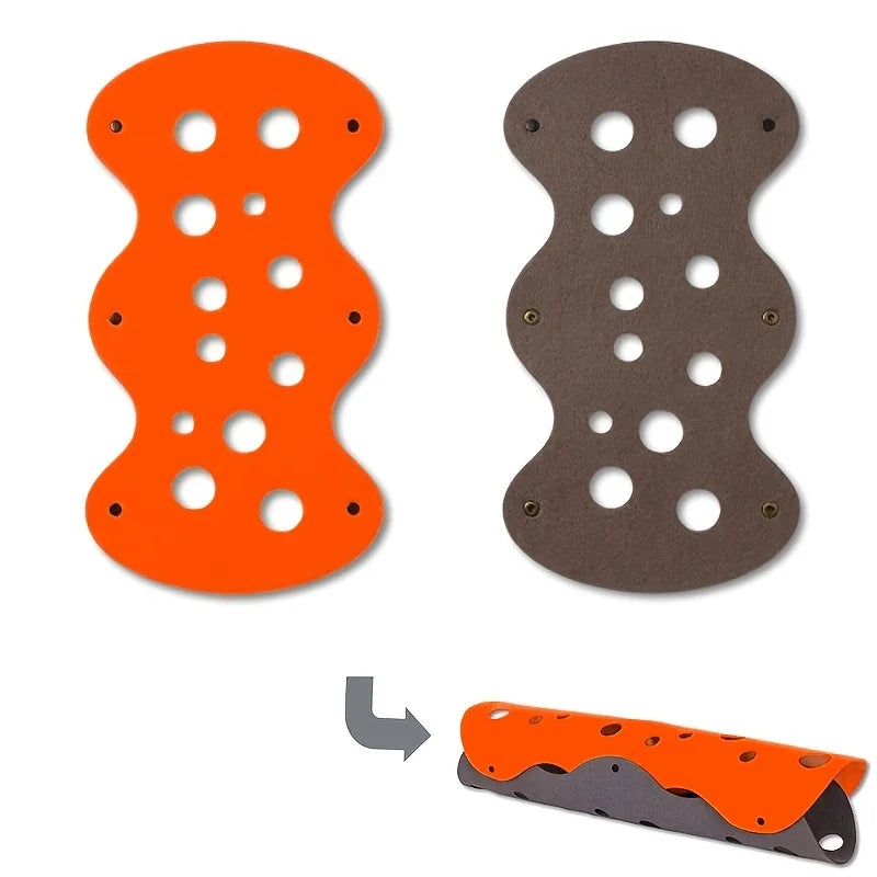 Felt Cat Tunnel Toy – Collapsible Interactive Play Tunnel with Cutout Holes for Cats, Soft Hideaway&Exploration Fun, Easy Clean