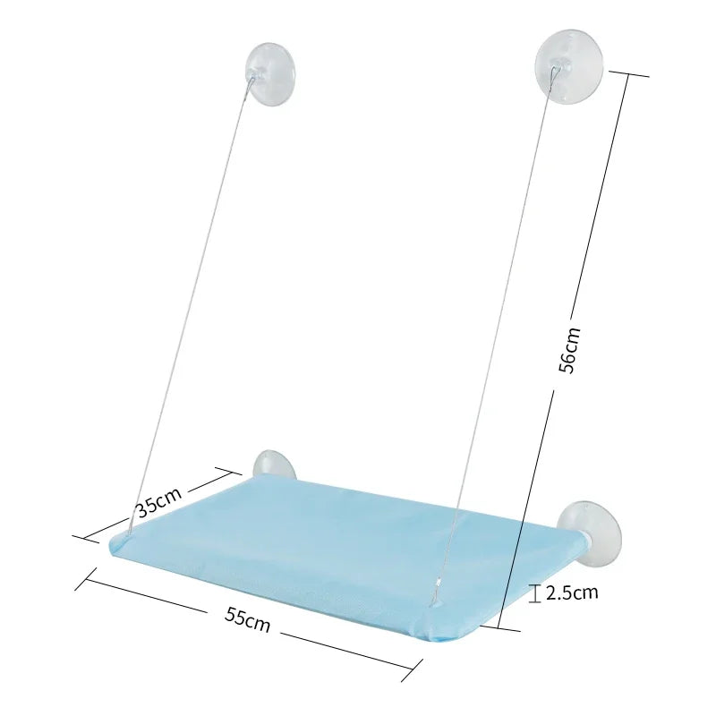 Cat Hammock Beds With Mat Cat Bed Hanging Window Shelf Seat For Cats Comfortable Pet Nest Pet Accessories Bed for Cats Supplies